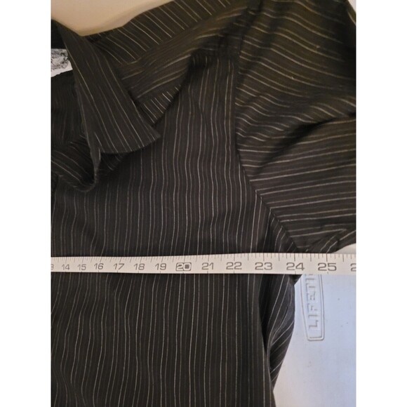 Level 10 Mens Blk 2XL Long Sleeve Button Down Shirt (A12) - Picture 6 of 7
